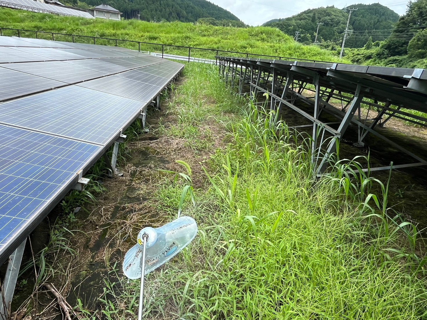 岐阜県ソーラー発電所定期除草管理