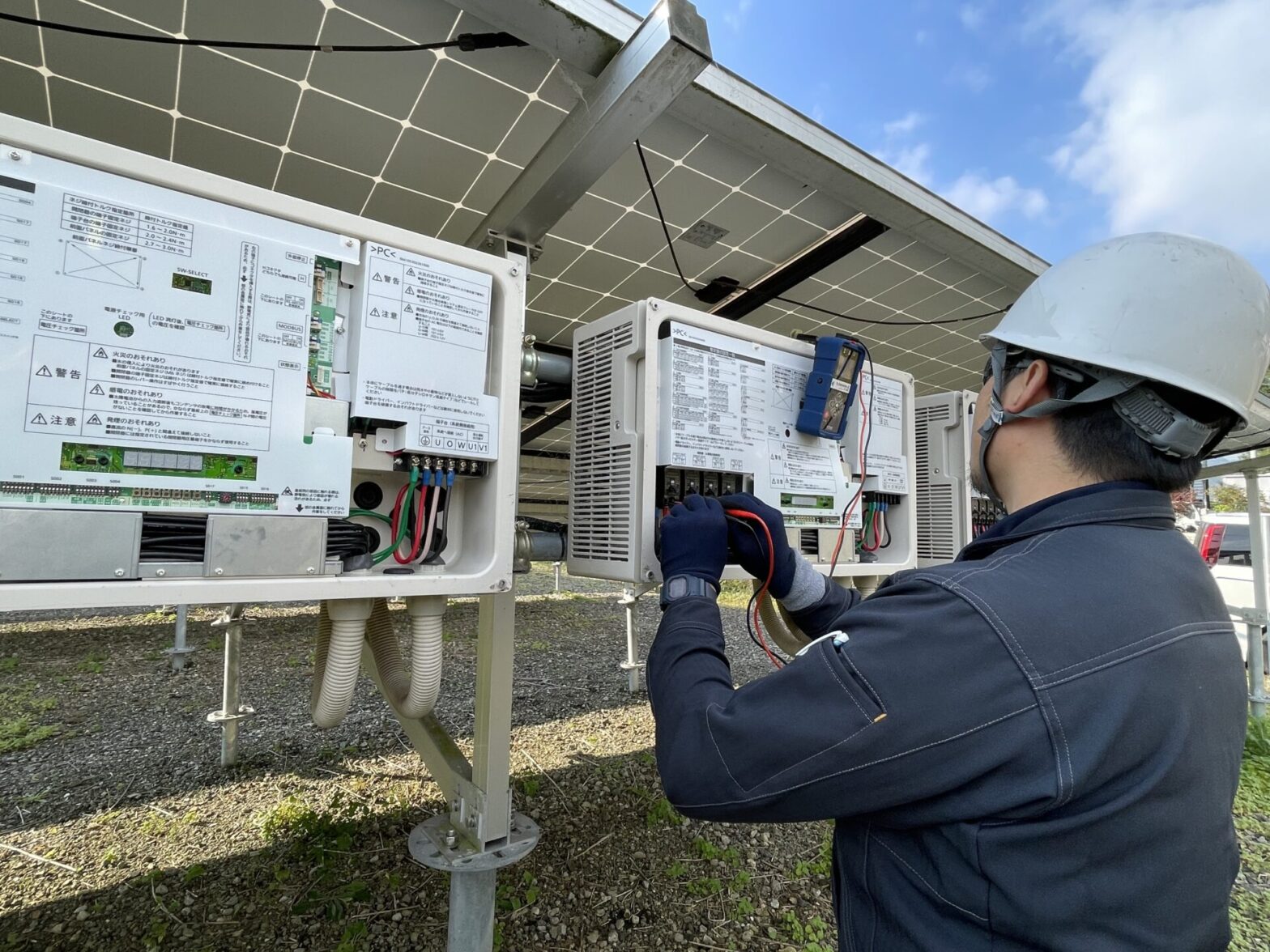 三重県亀山市ソーラー定期保守点検